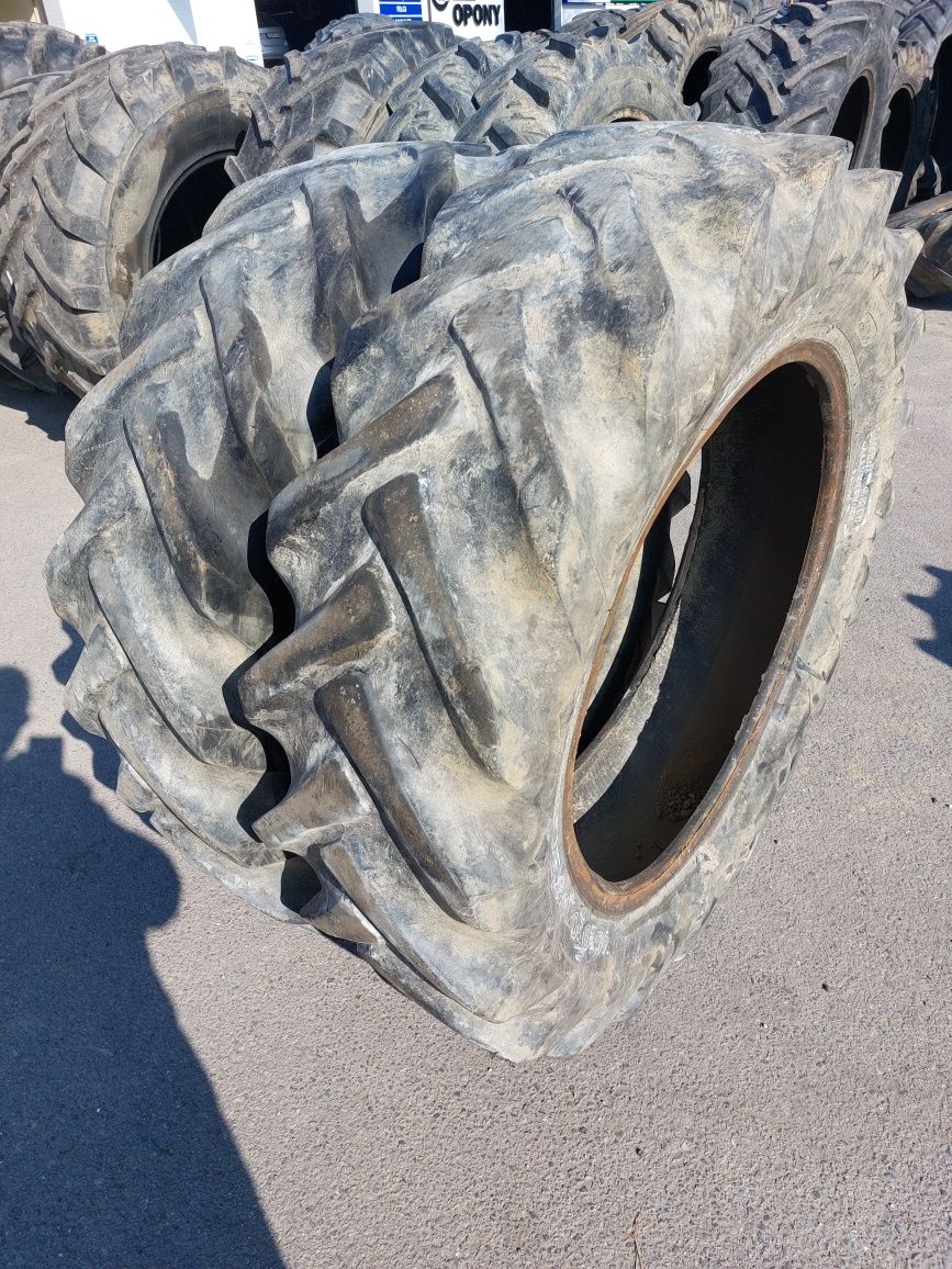 12.4-28 Goodyear opony używane rolnicze para