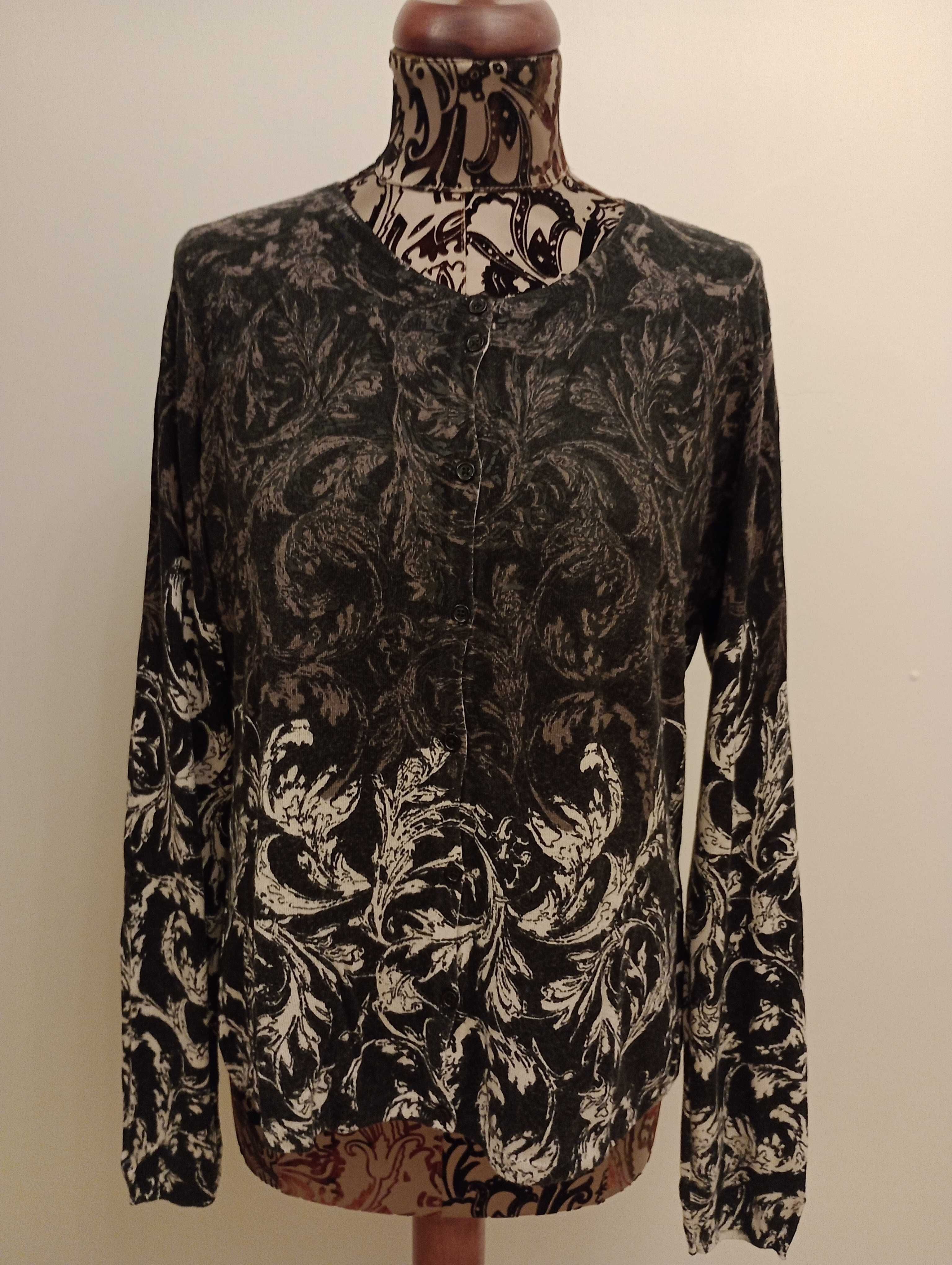 Sweter marki TAIFUN - pięknie zharmonizowane kolory - rozmiar 42.