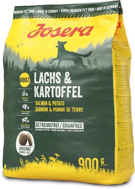 Сухой корм для  собак Josera Lachs & Kartoffel 900 г