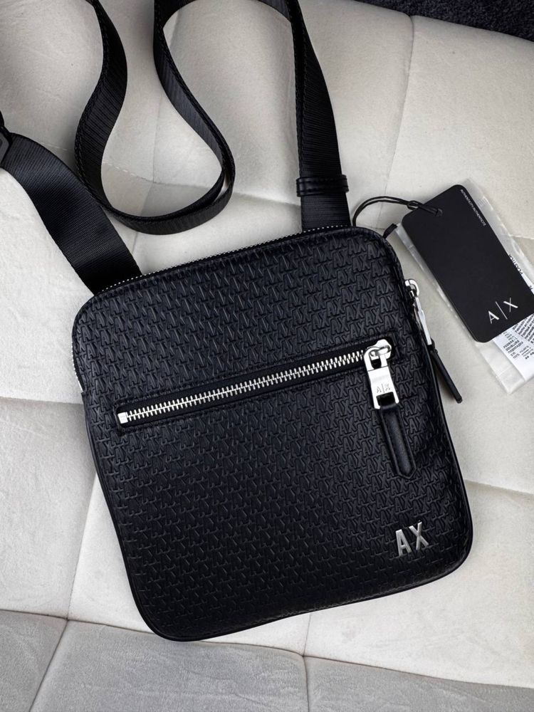 ОРИГІНАЛ | Armani Exchange Армани EA7 сумка месенджер мужская чоловіча