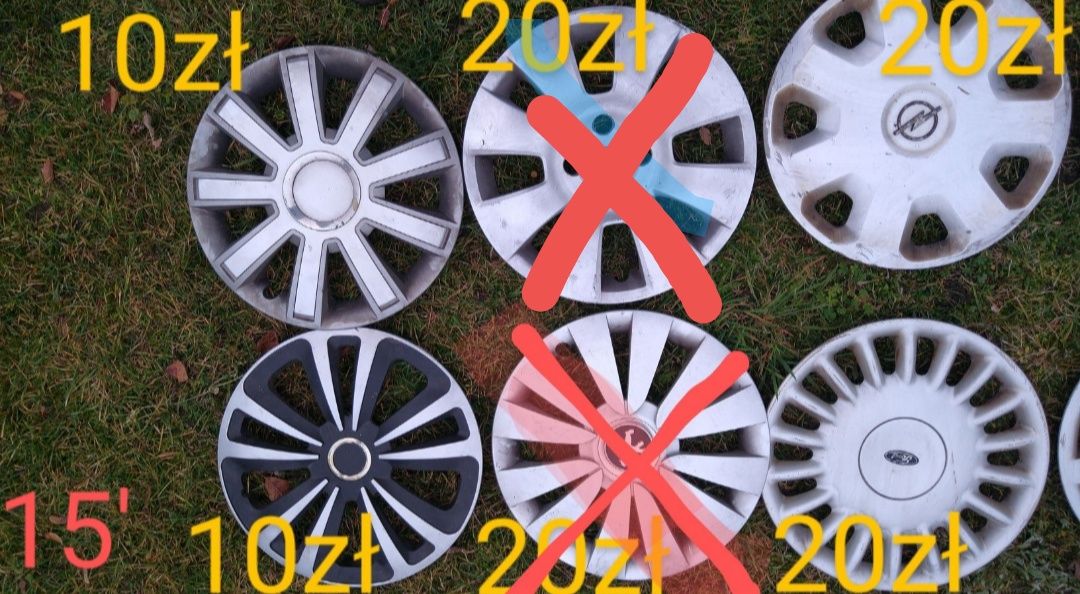 Kołpak 13, 14, 15, 16 VW, Opel, Skoda, Kia, Ford, Seat, Citroen,Peugot