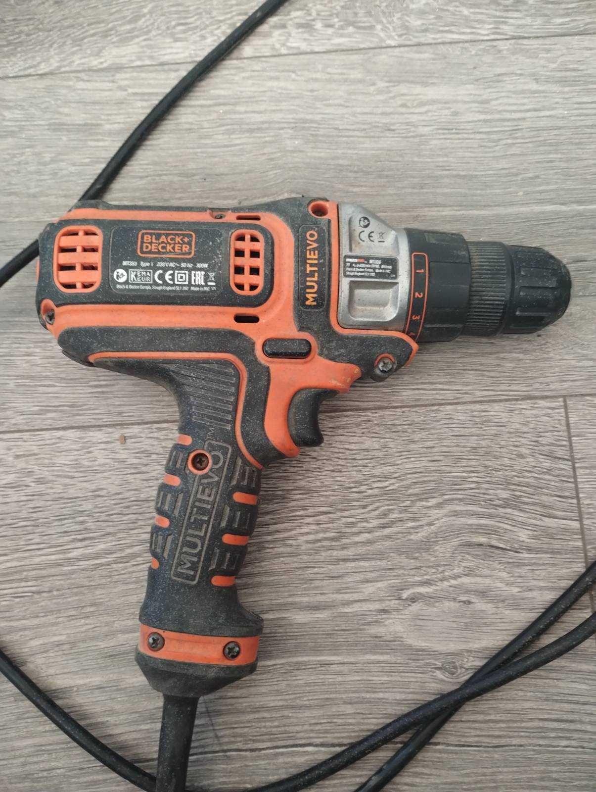 Шуруповерт, мультитул Multievo™ Black+Decker MT350K