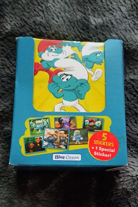 naklejki smurfs smerfy 24 saszetki
