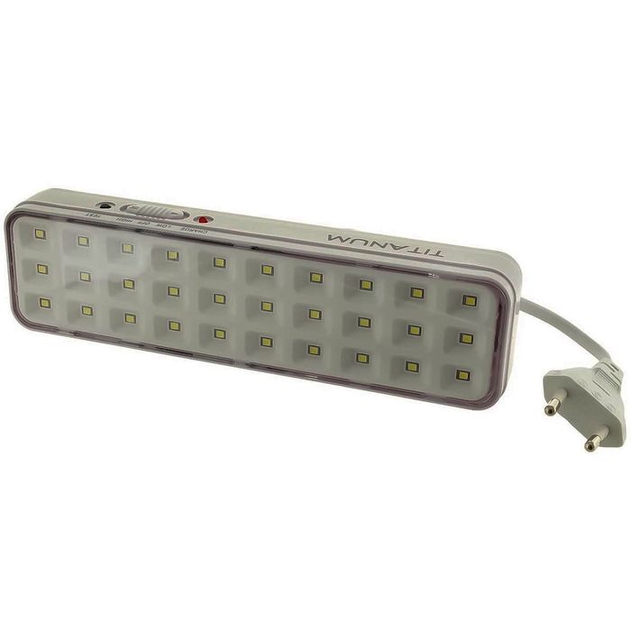 Світильник LED аварійний з акумулятором