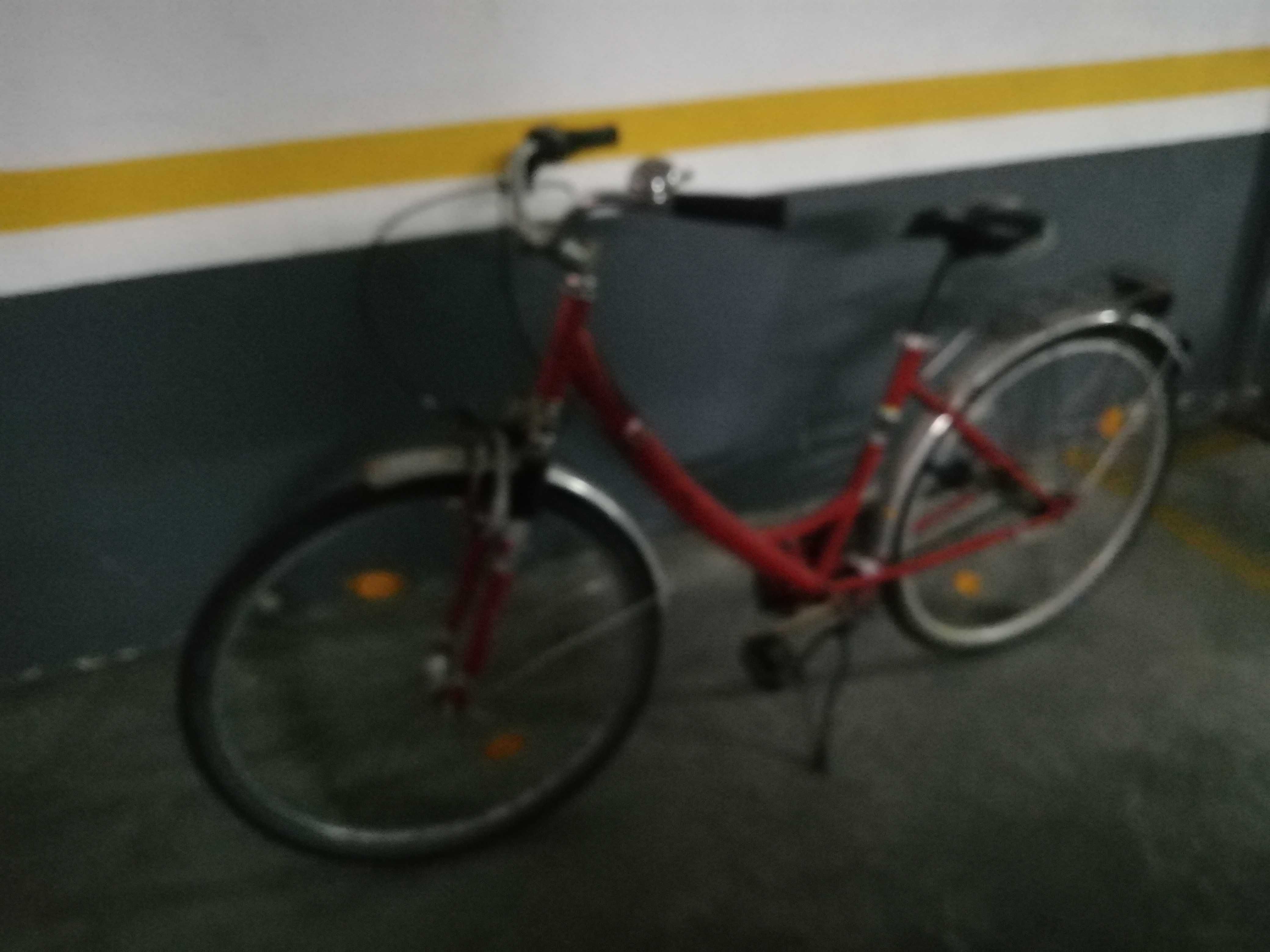 Bicicleta antiga restaurada