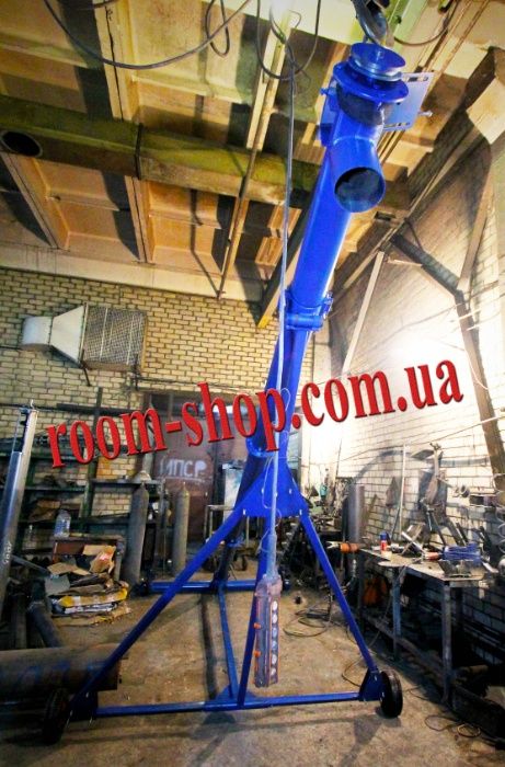 Шнековый погрузчик, транспортер, шнек, перегрузчик, с подборщиком