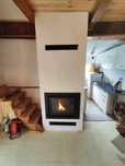 Kominek nowoczesny Antek deco 10 kw z montażem