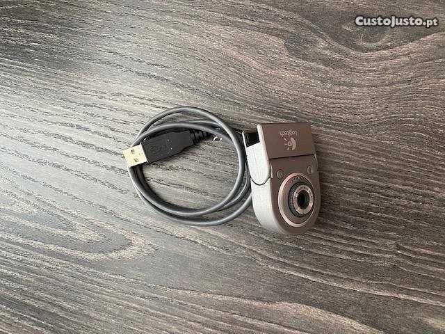 Webcam Logitech como novo