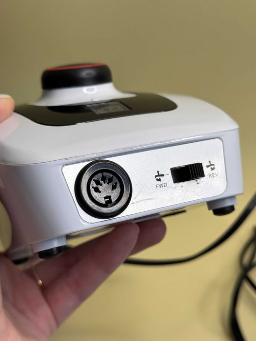 Фрезер для манікюру з педаллю SIMEI DM-206 Біло-Чорний (45W/35000 Об.)