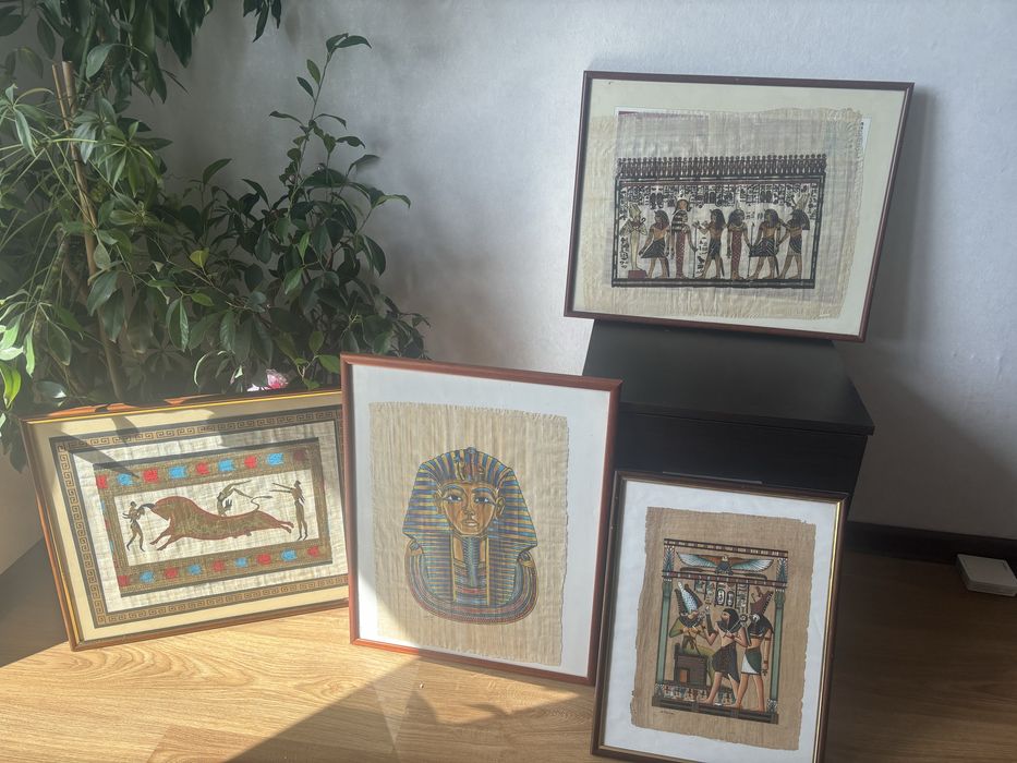 Papirus egipski w ramce