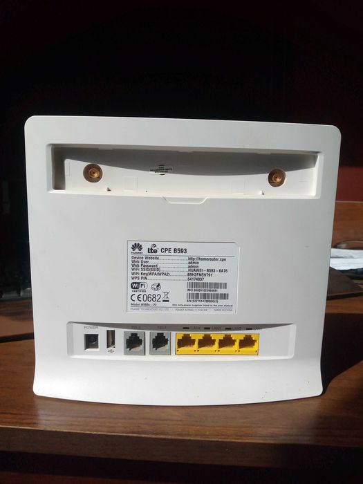 4G LTE Роутер Huawei B593s-22 (LTE Cat.4) 3G Wi-Fi (модем)