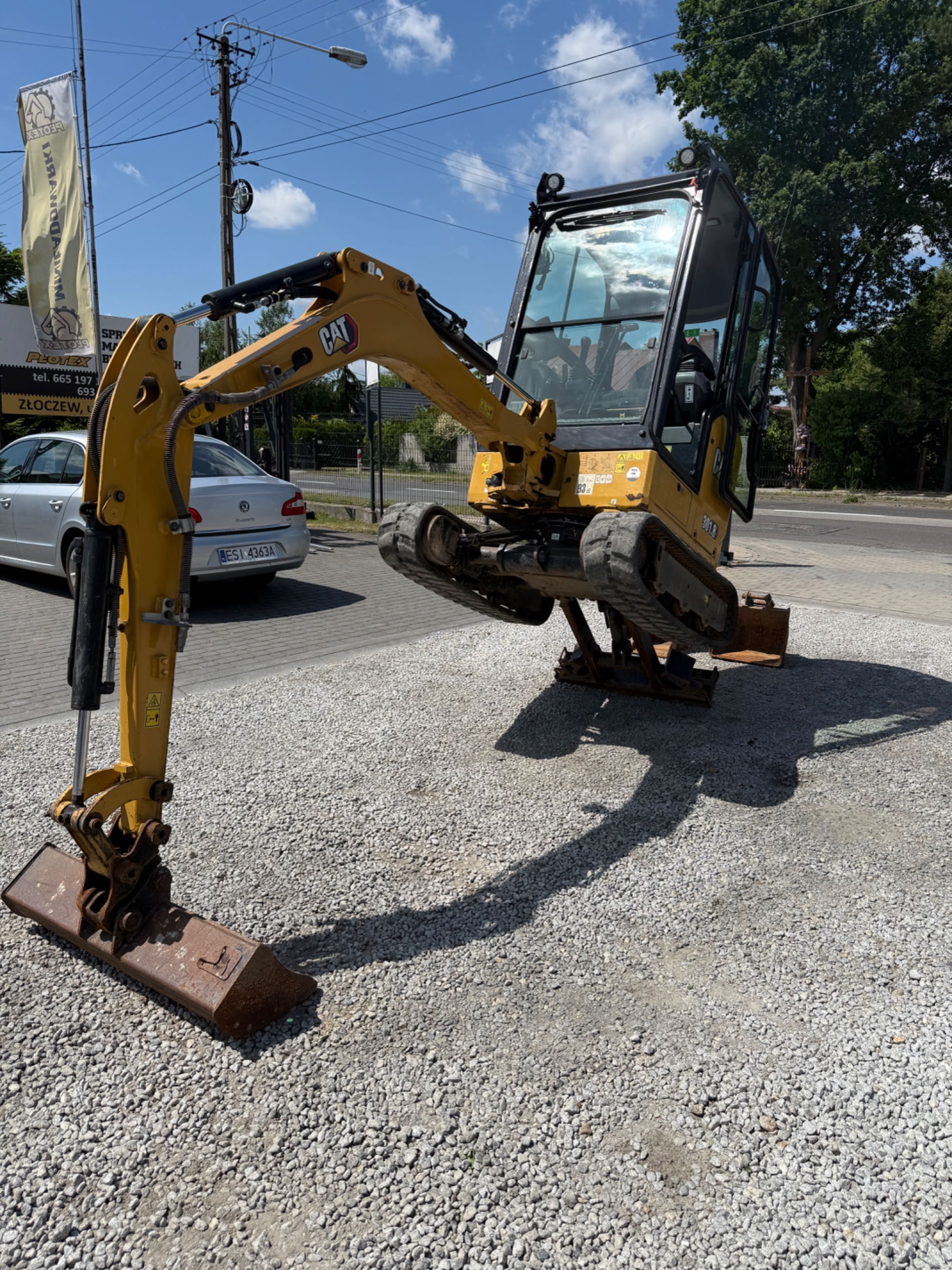 Mini koparka CAT 301.8  z 2020r. 3 łyżki 1,8 tony 1 WŁ Salon POLSKA