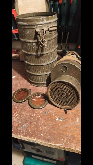 Maska przeciwgazowa Polska 1934r