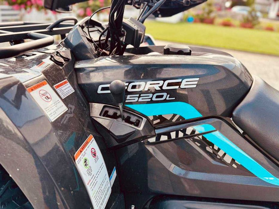QUAD CF MOTO 520 Long 4x4 T3B 2022r niski przebieg 1135km FV