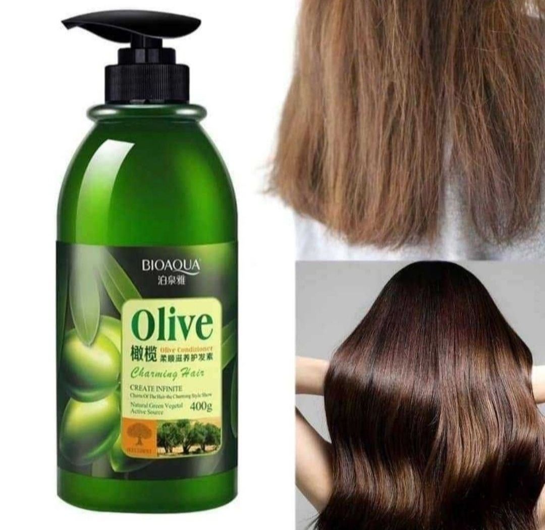 Szampon do włosów BIOAQUA OLIVE z oliwą z oliwek, 400 ml