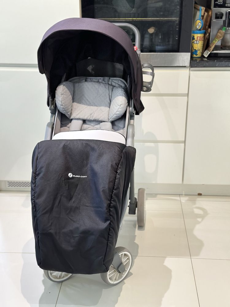 Wózek spacerowy Euro-Cart Flex Anthracite