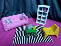 Mebelki Ikea dla Barbie / Pokoik