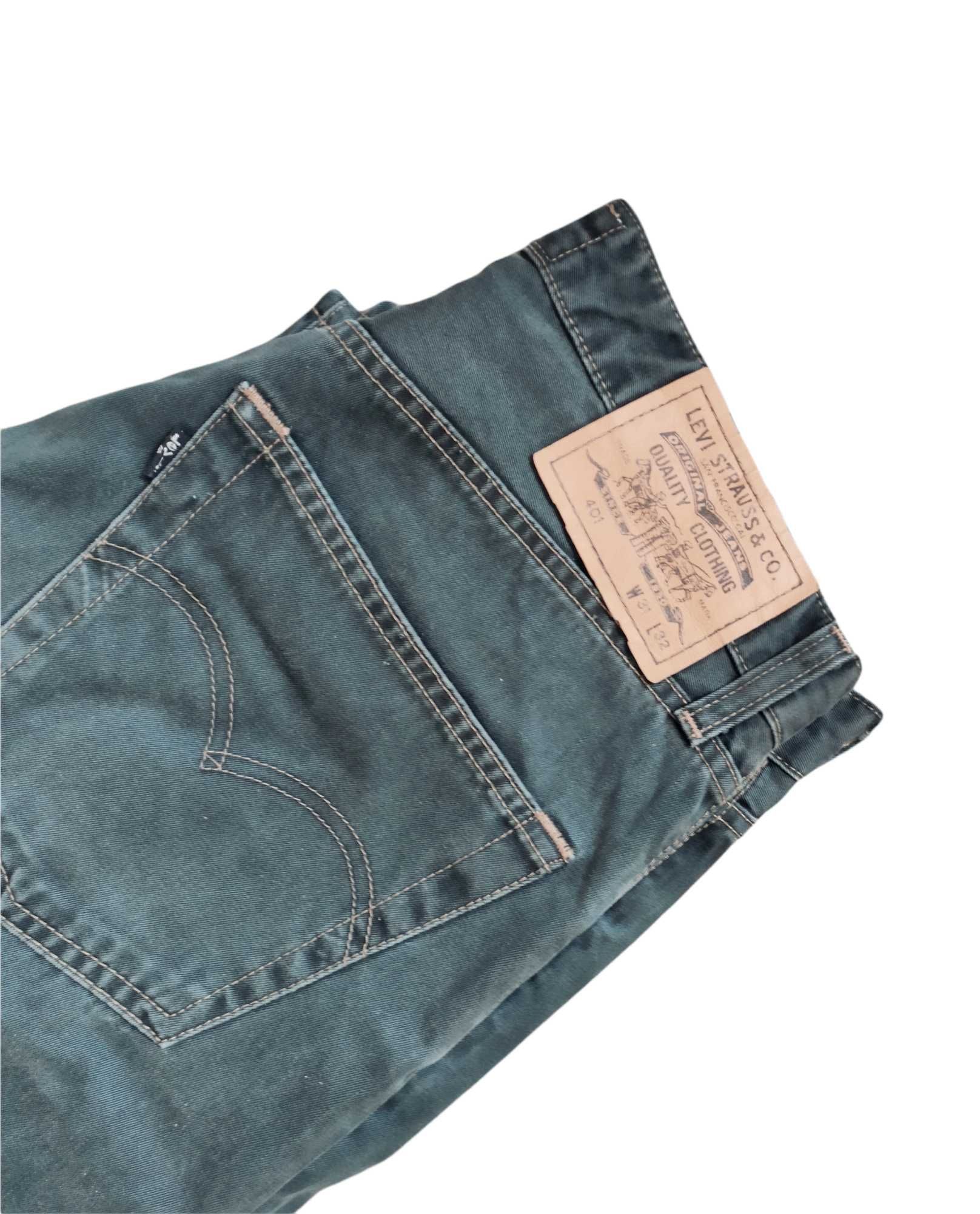 Levi's 401, 1992 rok, W31/L32, stan bardzo dobry