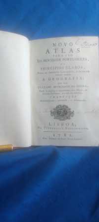 Antiguidade "Novo Atlas" 1782