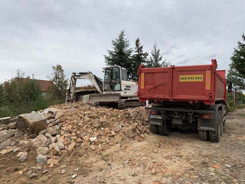 Sprzedaż kruszywa, usługi wywrotką 15 ton