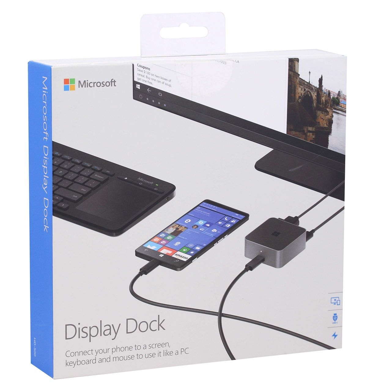 Идеал! Microsoft Dock Station Display dock HD-500 для Lumia 950/950 XL