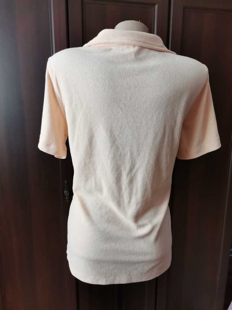 16 zł Koszulka bluzka letnia z kołnierzykiem roz.S/M , H&M
