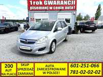 Opel Zafira 1 ROK GWARANCJI W CENIE AUTA, Zamiana, Automat ! 1.9 TDI 7 Osobowy