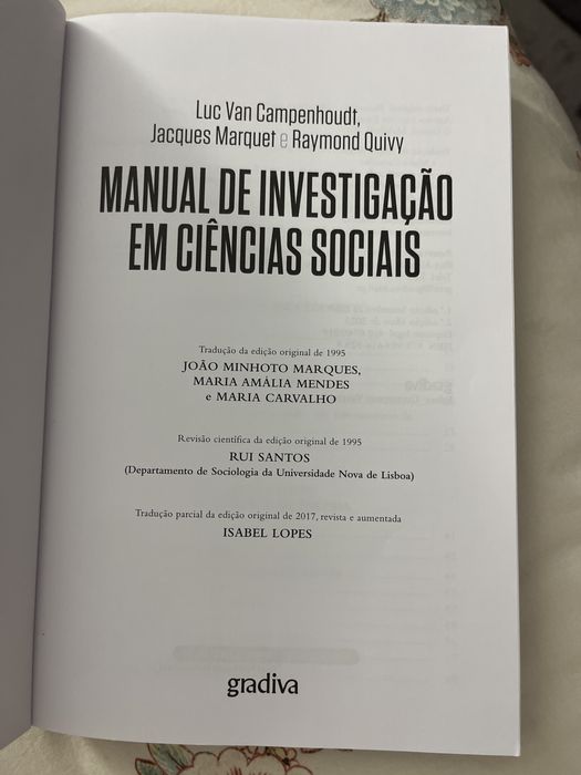 Livro - Manual de Investigação em Ciências Sociais
