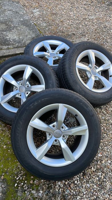Alufelgi z oponami zima  5x112 a6