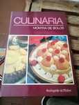 livro culinaria montra de bolos