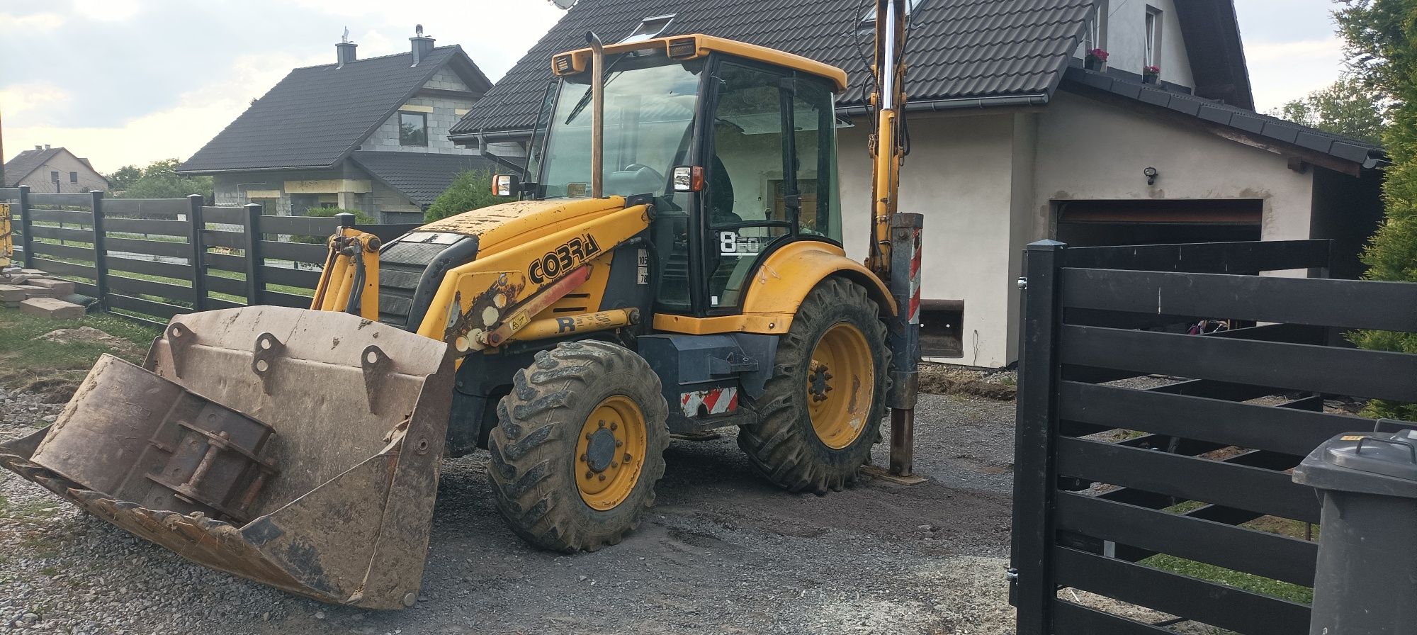 Koparko-ładowarka Fermec 860