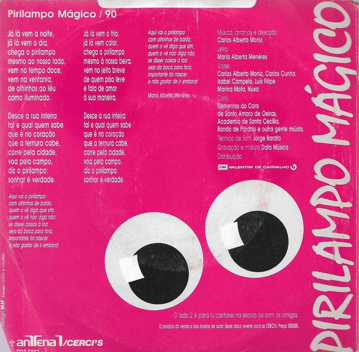 Pirilampo Mágico - - - - - 1997 + 1998 - - - - - 2 discos
