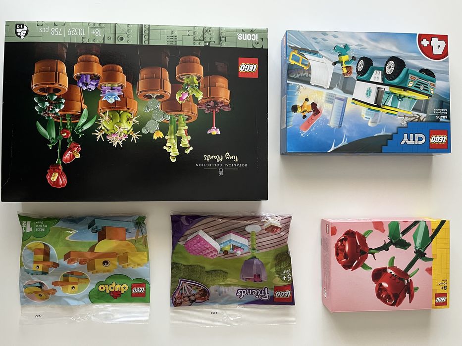 Конструктор LEGO Friends 30411, City, Creator 3in1, Duplo, Botanicals