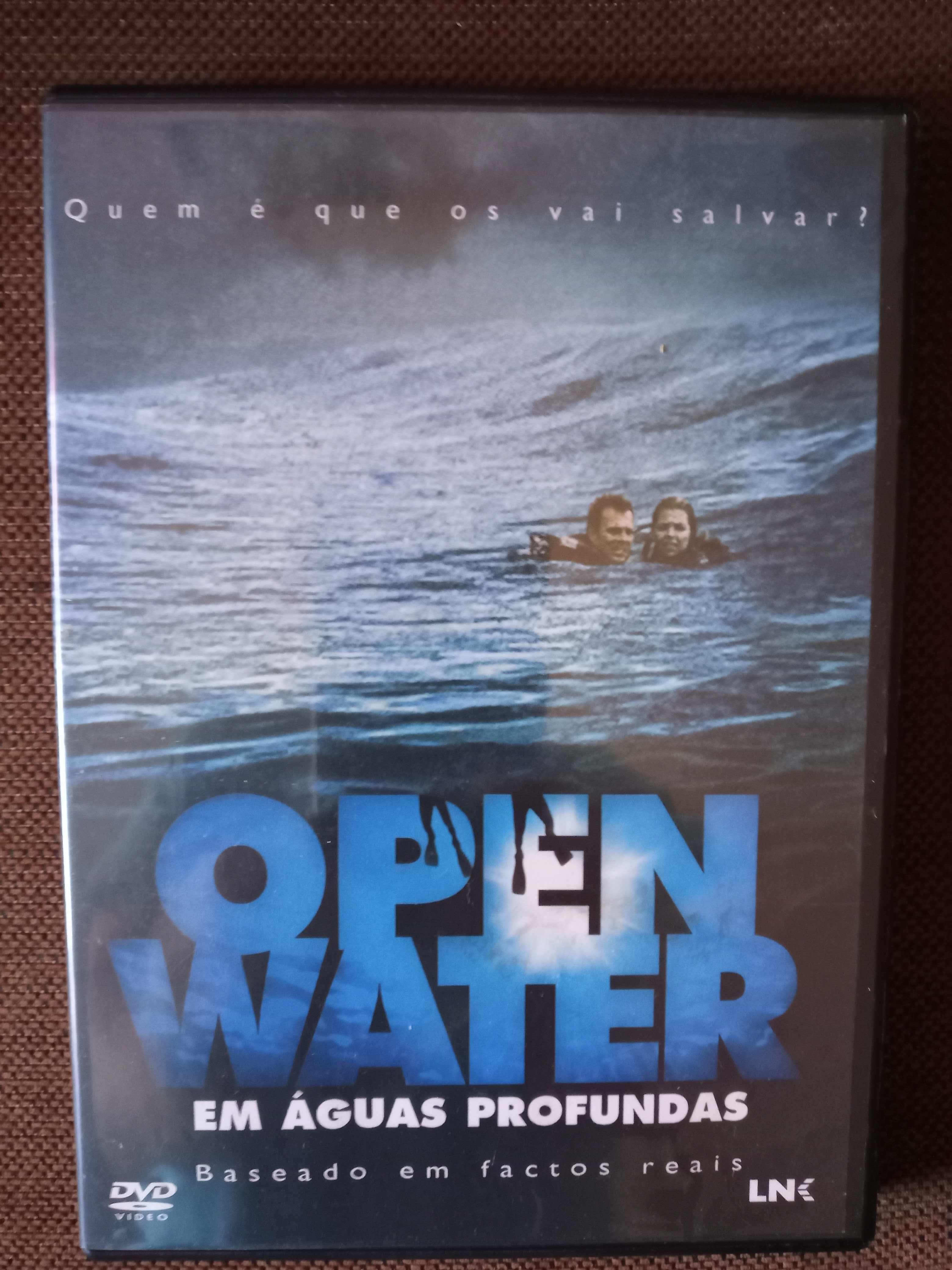 filme dvd original - open water em aguas profundas