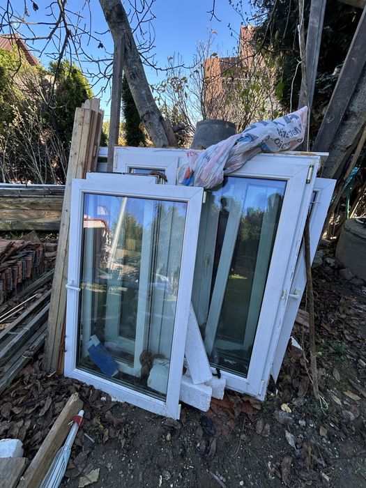 Okna z odzysku 5 sztuk