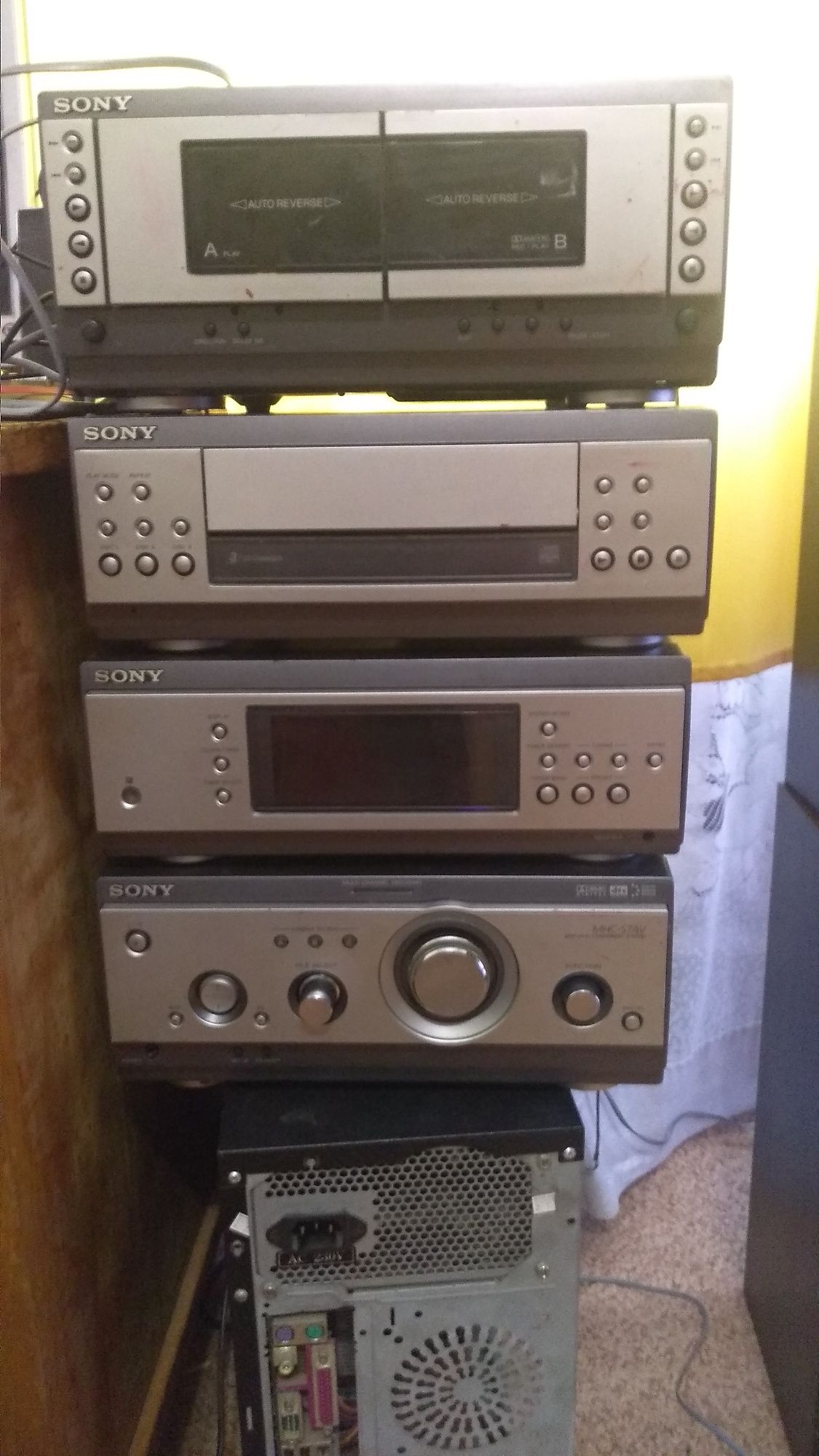 Sony MHC -S7AV mini HI-FI SYSTEM xxx