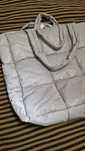 Pikowana torba oversize shopper tote topshop