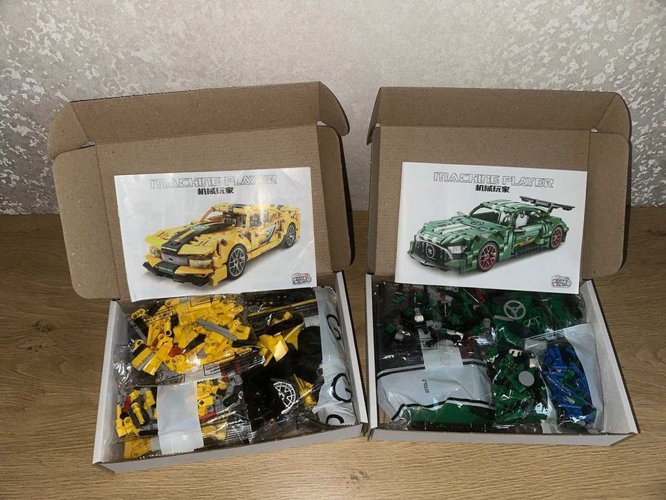 ‼️В КОРОБЦІ‼️Конструктор Chevrolet Camaro / Mercedes AMG, Technic