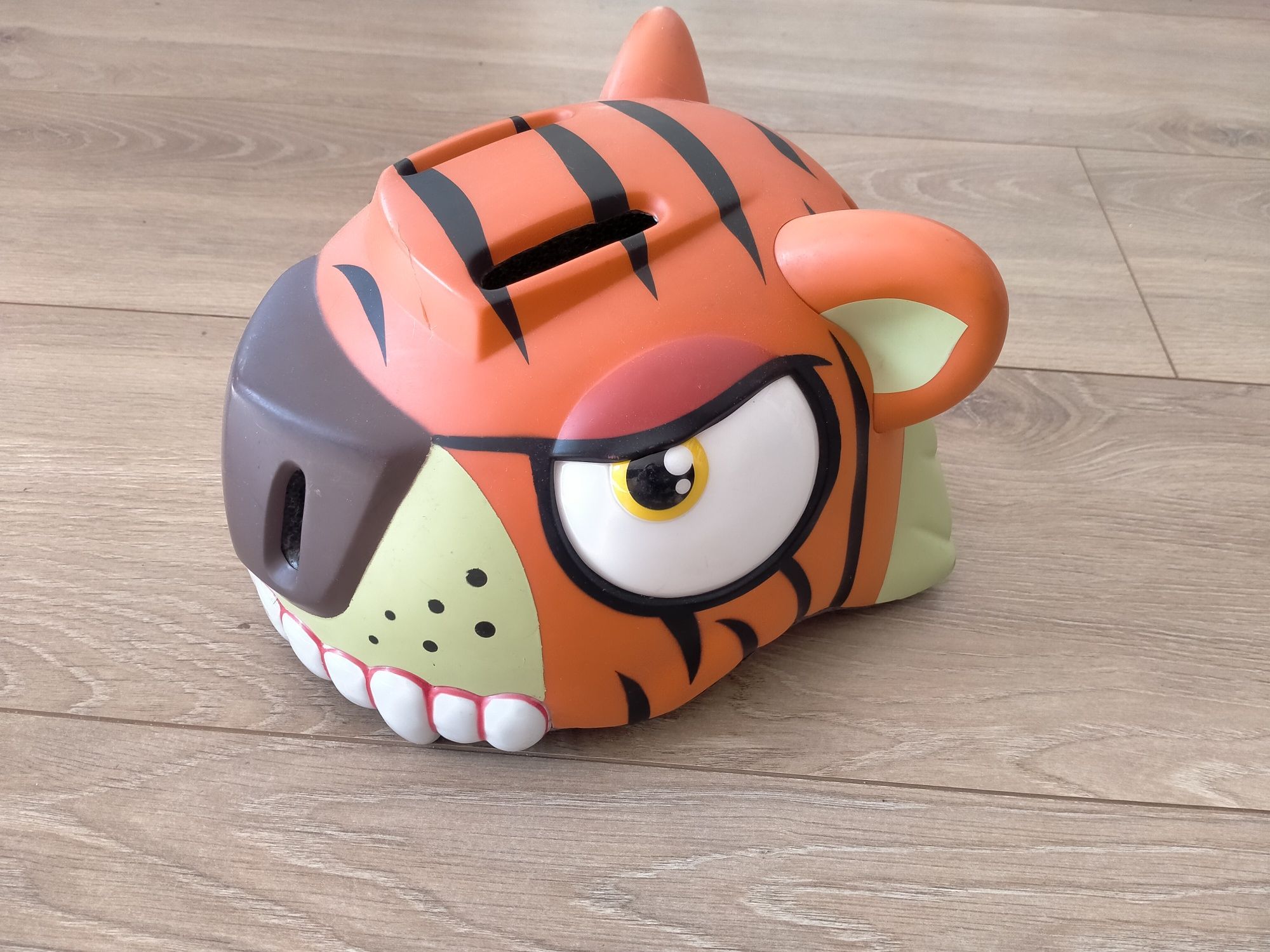 Kask rowerowy tygrysek Crazy Tiger 49-55 cm