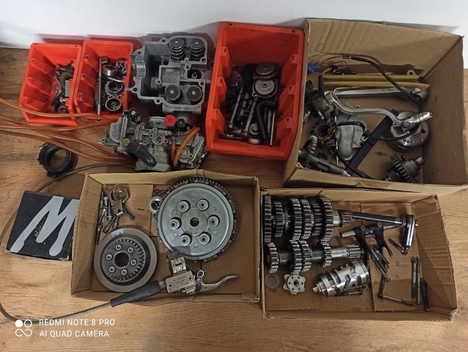 Części KTM SX 450 exc 525 400 RFS 520