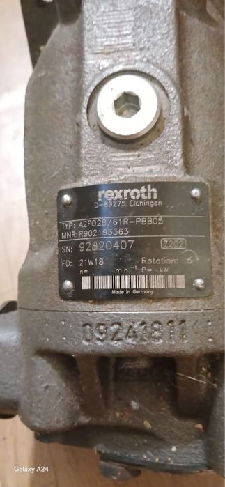 — гидравлический аксиально-поршневой насос Rexroth