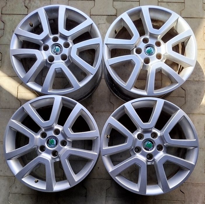Felgi aluminiowe 5x112 17" Oryginał Skoda
