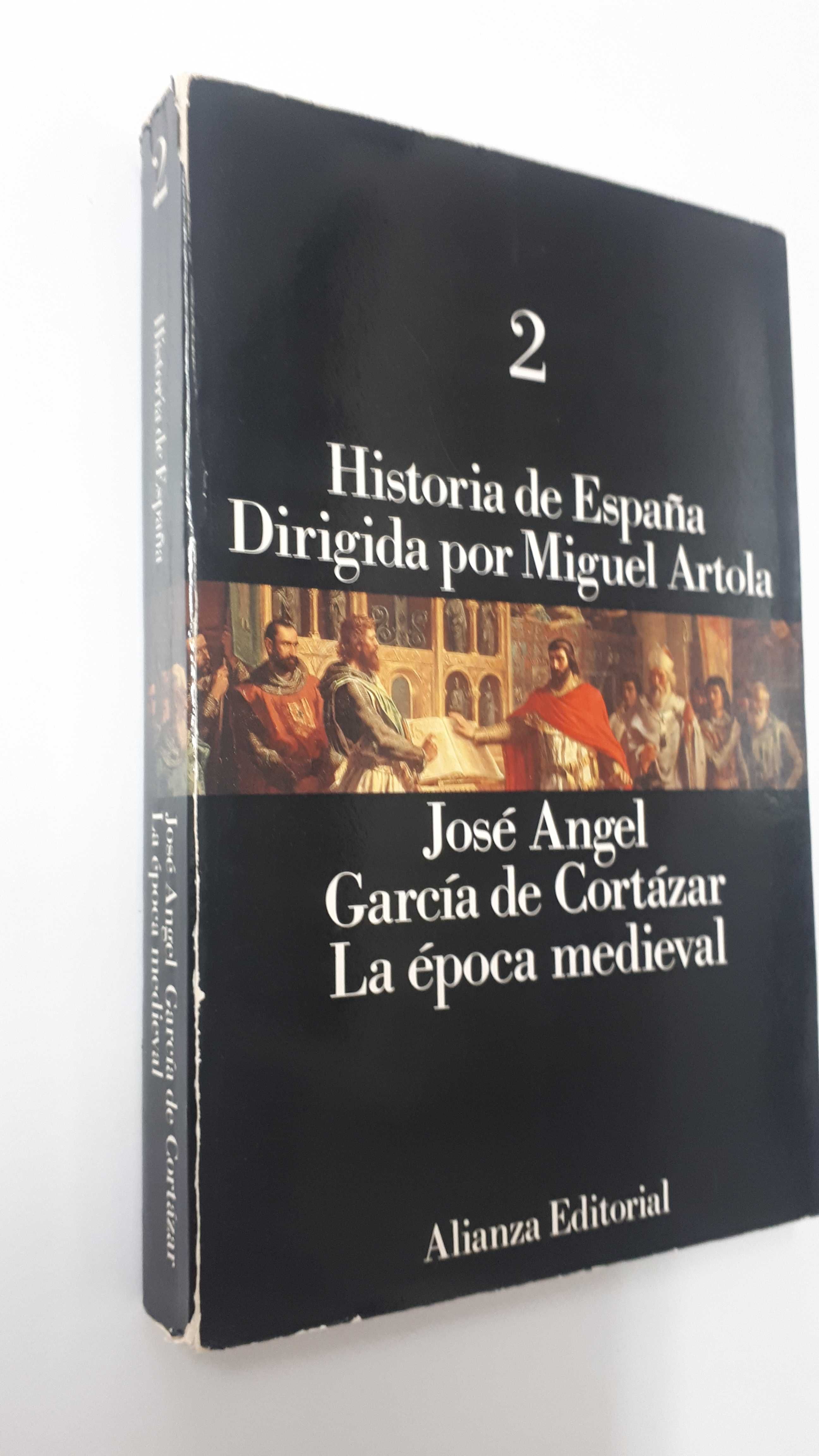 Livro História de Espanha dirigida por Miguel Artola