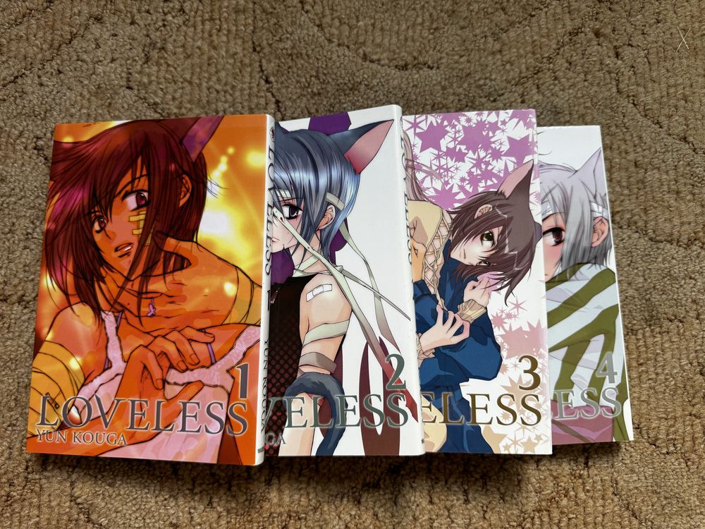 Loveless zestaw mang tom 1-4