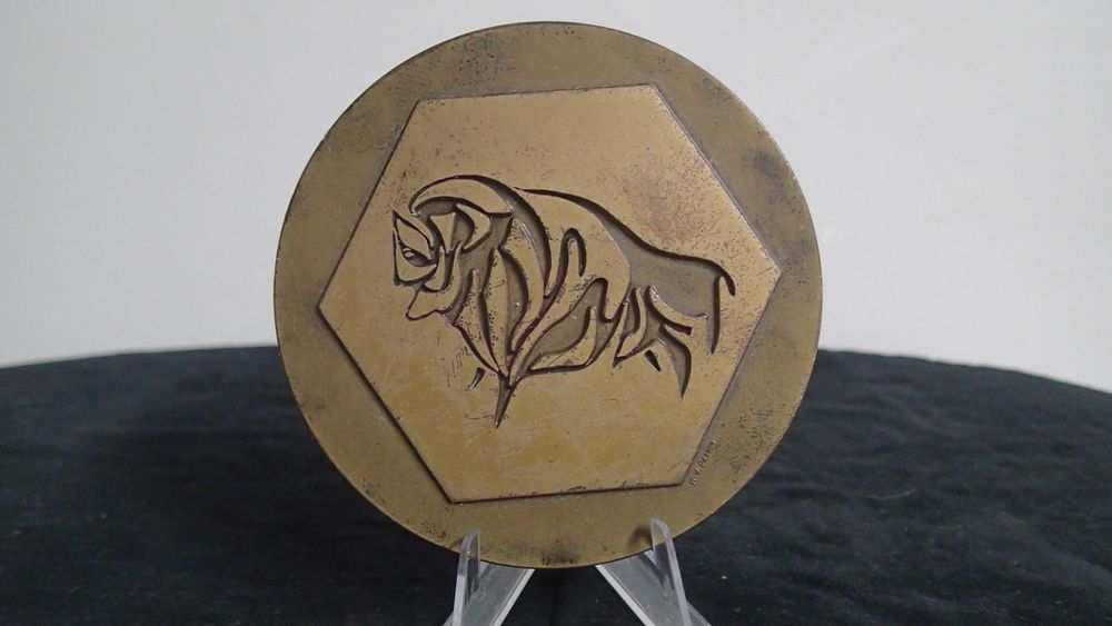 Medalha em bronze do II Congresso Internacional de Veterinária