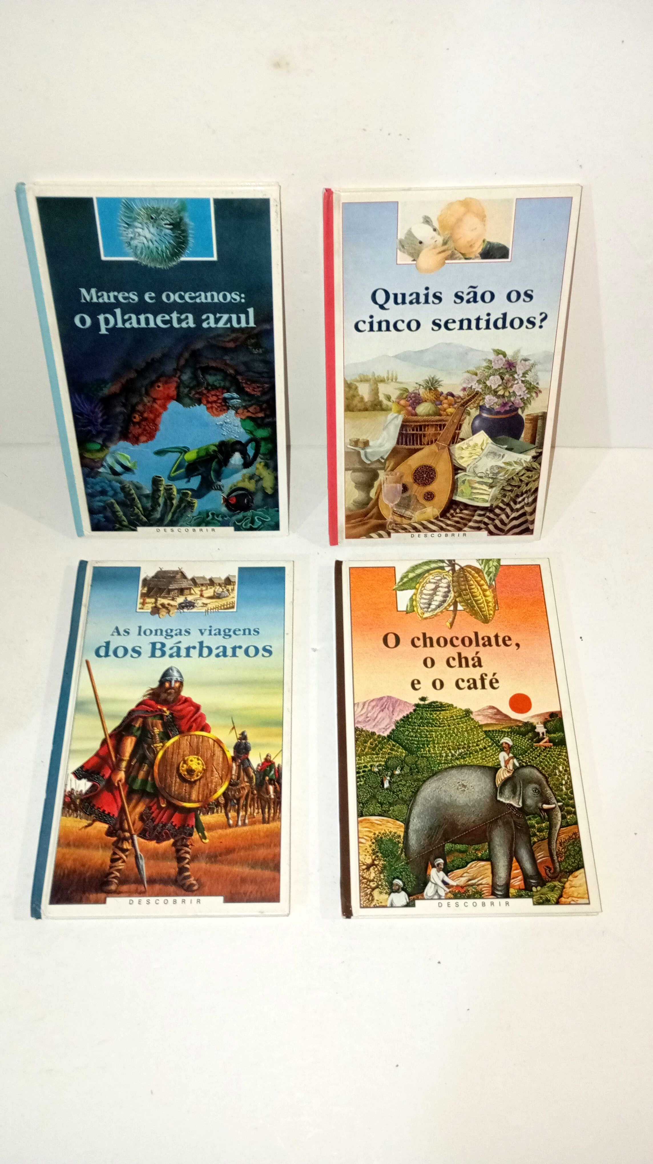 Coleção Descobrir - Vários livos nas restantes fotografias
