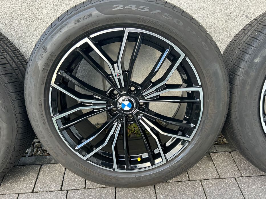 Koła felgi alu NOWE 19 BMW X3 G01 X4G02 5x112 opony245/50/19 Zima/Lato