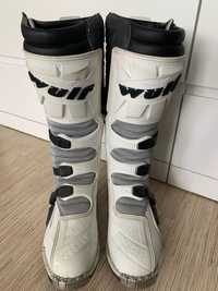 Buty motocross Wulf. Użyte 3 razy. Rozmiar 45