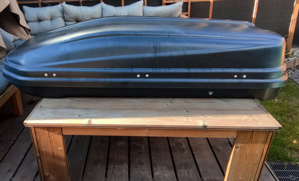 Box dachowy / trumna dachowa pojemny 170 x 48 x 42 cm