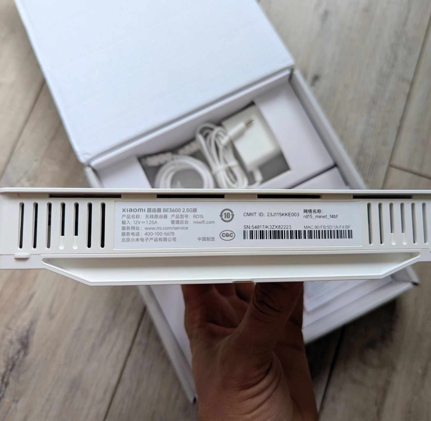 Xiaomi роутер WiFi 7 BE3600 CN 2,5Гбит/сек!
